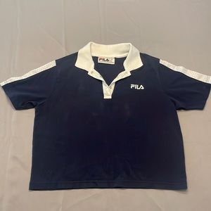 Fila Women’s Classic Polo Shirt/Crop Top